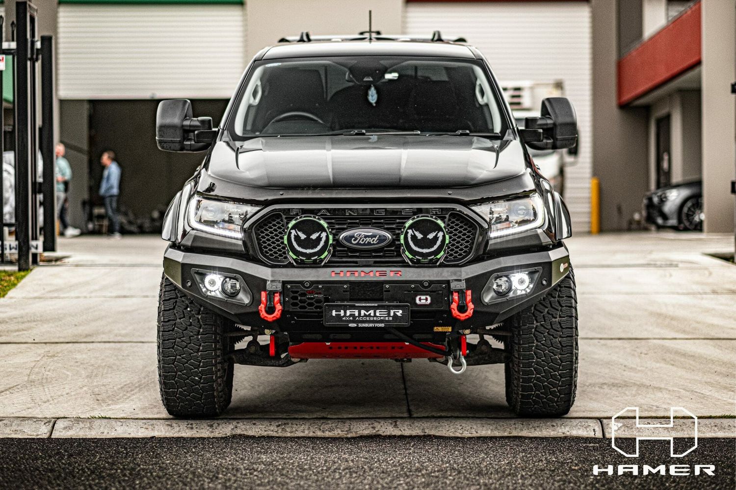 King series bull bar for Ford Ranger PX2, PX3 (2015 – 2022)