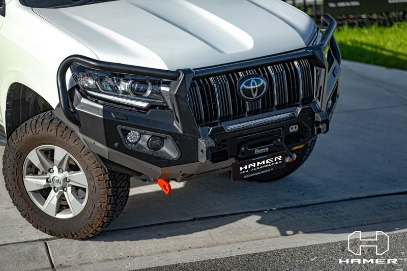King series plus bull bar for Toyota Landcruiser Prado 150 Series (2018 – Present) King series plus bull bar for Toyota Landcruiser Prado 150 Series (2018 – Present)