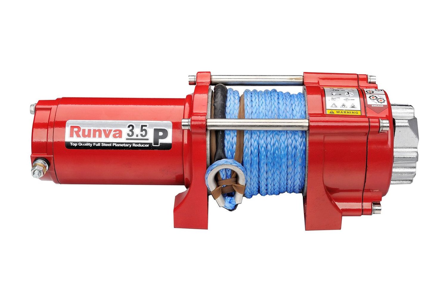 3.5P Winch 12V with Synthetic Rope