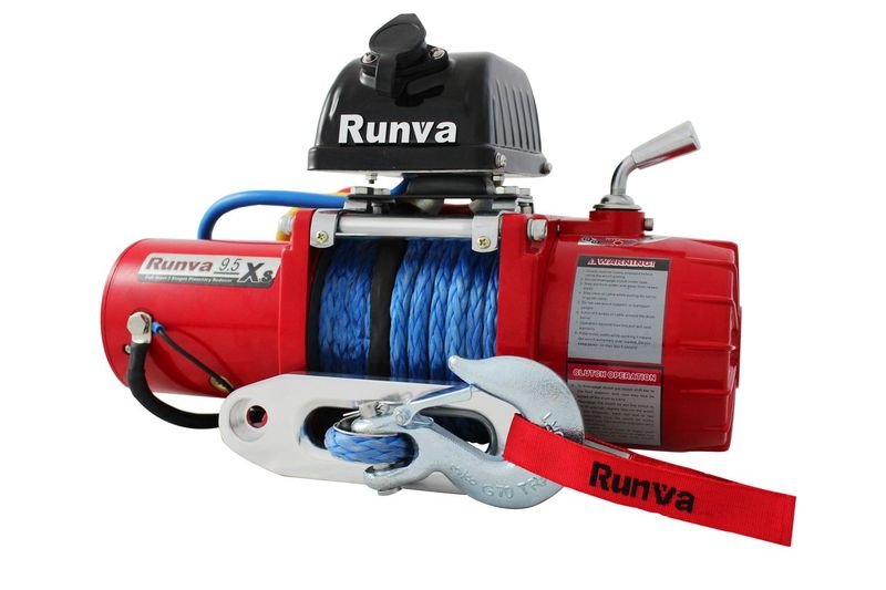 9.5XS Winch 12V with Synthetic Rope
