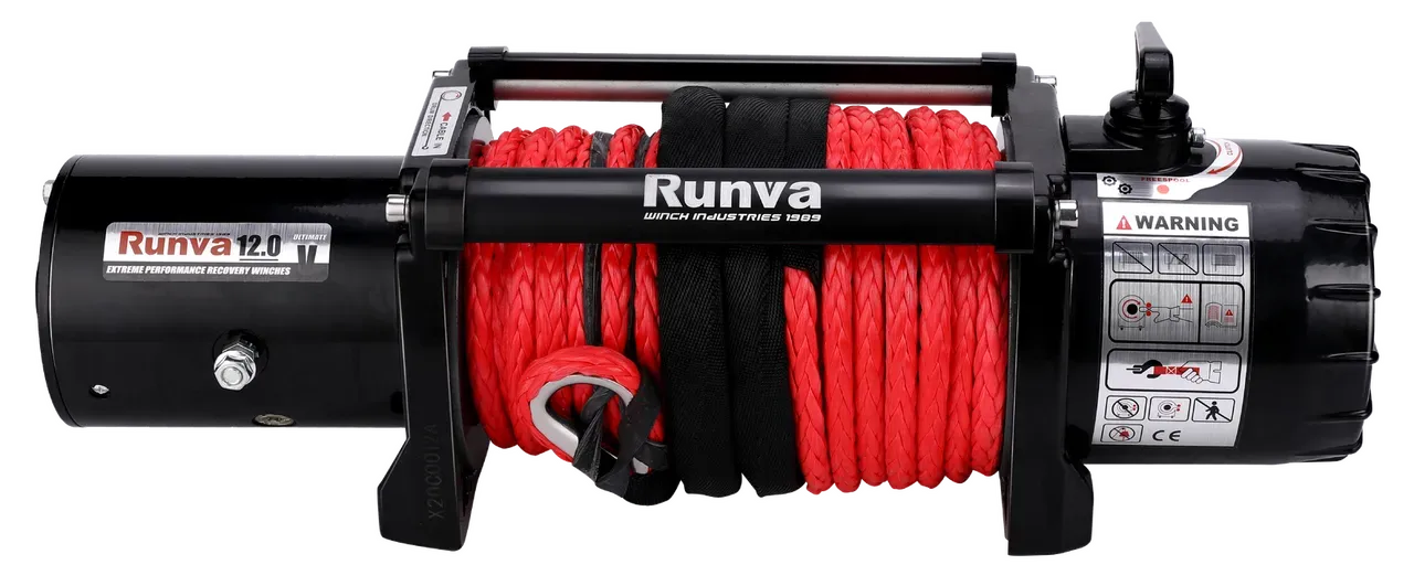 EWV12000 Ultimate Winch 12V with Synthetic Rope