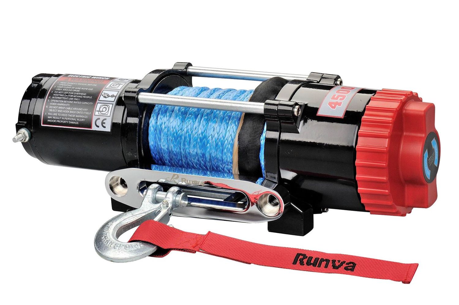 EWT4500 Winch 12V with Synthetic Rope