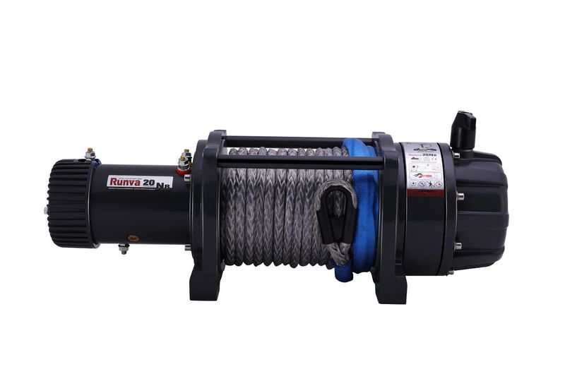 EWB20000 Premium Winch 12V with Synthetic Rope