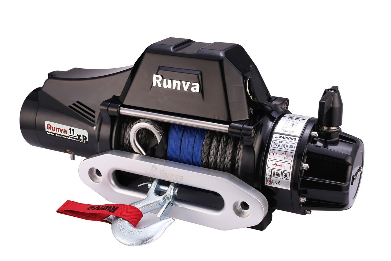 11XP Premium Winch TF Model 12V with Synthetic Rope
