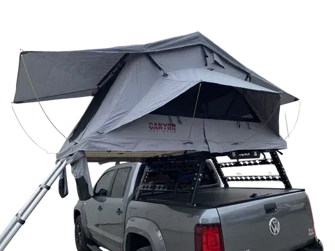 Canyon Off-Road 2 Person Roof Top Tent (SOFT SHELL SHORT STYLE) PANORAMA