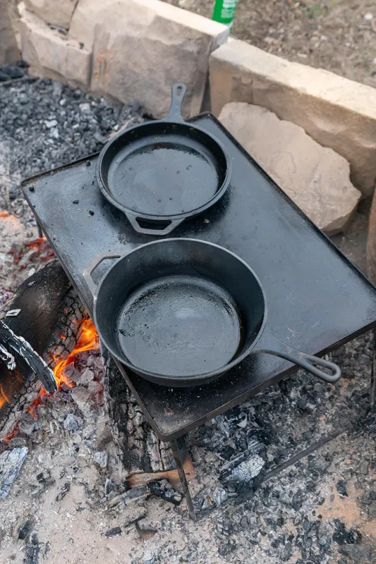 Snatch Cast Iron Pot & Pan Set