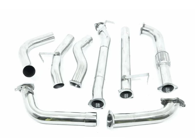 Toyota Landcruiser 79 Series (1999-2007) HDJ79 1HD 4.2L 3 Toyota Landcruiser 79 Series (1999-2007) HDJ79 1HD 4.2L 3" Stainless Steel Exhaust