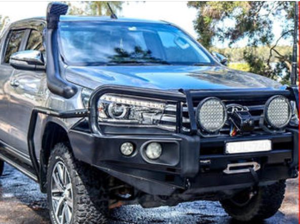 ROCKARMOR BRUSHBAR TO SUIT TOYOTA HILUX N80 2015-2020