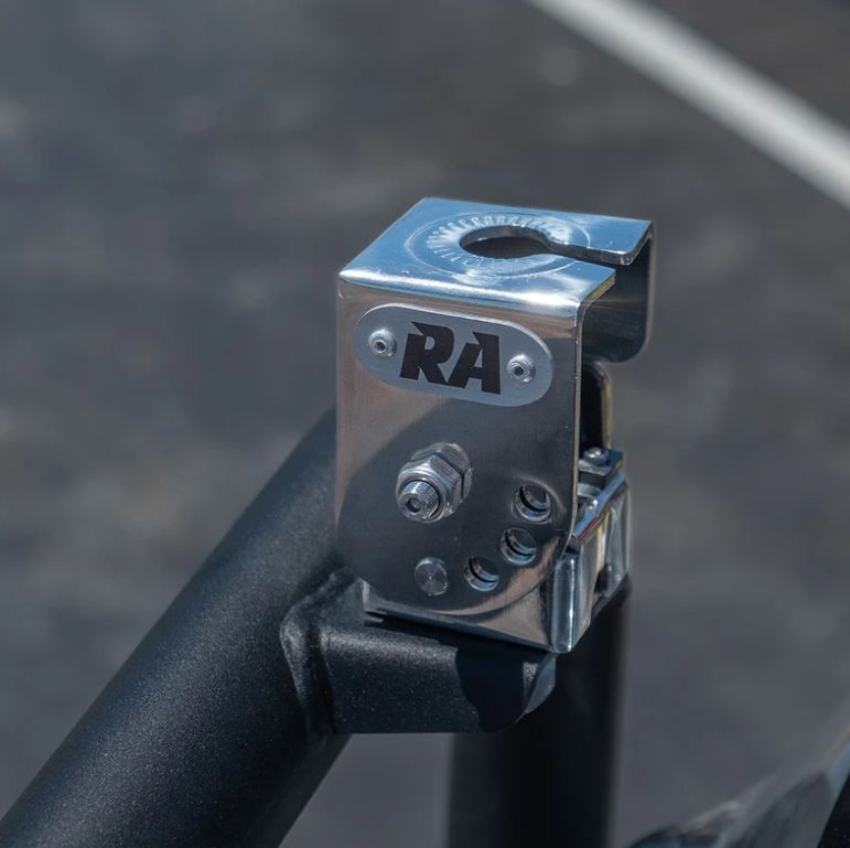 SLOTTED STAINLESS STEEL FOLDING ANTENNA BRACKET
