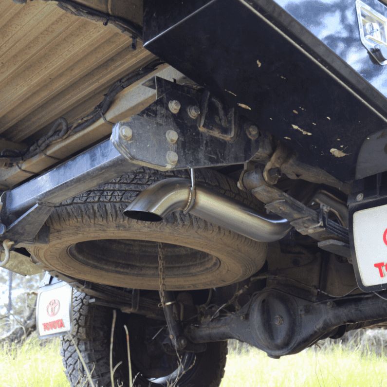 Toyota Hilux 3.0L D4D Turbo Back Exhaust System 2005-2007 | Stainless Exhaust NZ