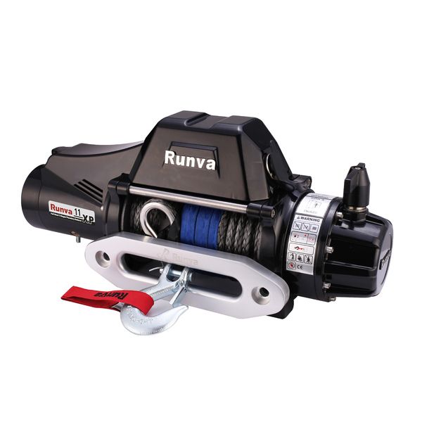 Runva 11XP Premium Winch TF 12V with Synthetic Rope