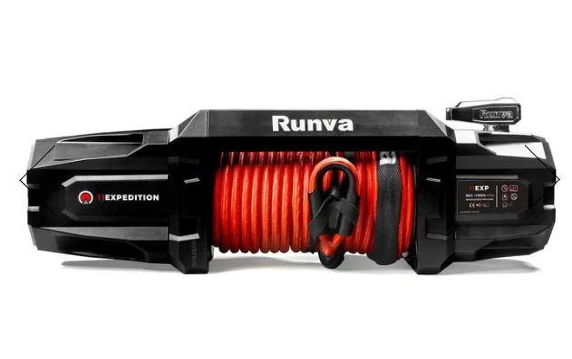 11EXPEDITION Winch 12V with Synthetic Rope