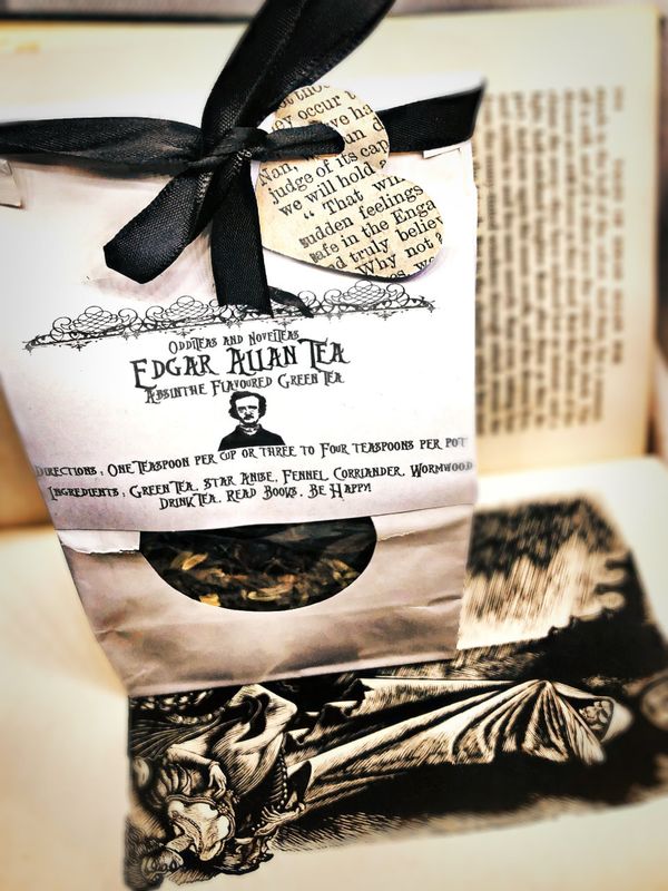 100g Edgar Allan Tea (Green Tea) Absinthe Flavoured