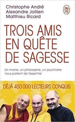 Trois amis en quête de sagesse: Un moine, un philisophe, un psychiatre nous parlent de l'essentiel by Christophe André,  Alexandre Jollien,  Matthieu Ricard