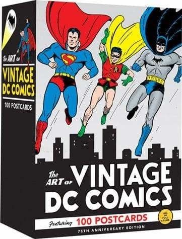 The Art of Vintage DC Comics Featuring 100 Postcards by DC Comics
