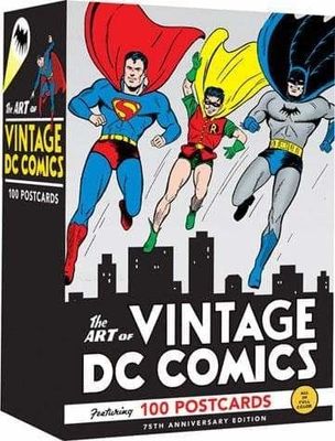 The Art of Vintage DC Comics Featuring 100 Postcards by DC Comics