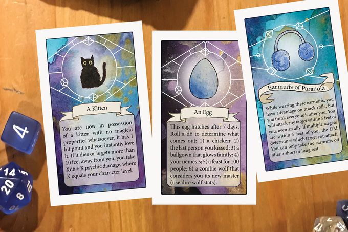 The Deck of Surprises - For Dungeons &amp; Dragons 5th Ed.