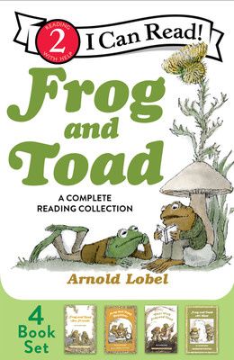 Frog and Toad: A Complete Reading Collection: Frog and Toad Are Friends, Frog and Toad Together, Days with Frog and Toad, Frog and Toad All Year (Frog and Toad #1-4) by Arnold Lobel