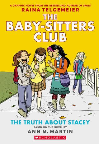 The Truth About Stacey (Baby-Sitters Club Graphic Novels #2) by Raina Telgemeier