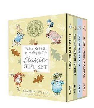 Peter Rabbit Naturally Better Classic Gift Set by Beatrix Potter