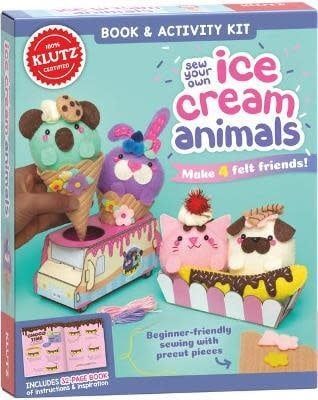 Sew Your Own Ice Cream Animals by Editors Of Klutz