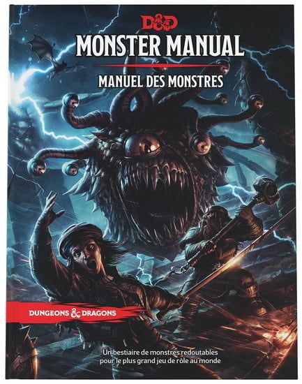 Manuel des monstres 5e éd. De WotC