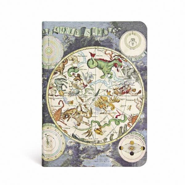 Celestial Planisphere: Midi Unlined Journal (Early Cartography)
