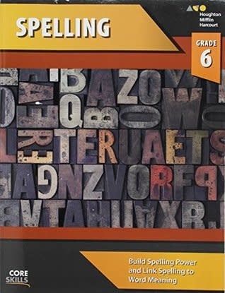 Core Skills Spelling Workbook Grade 6 by Steck-Vaughn