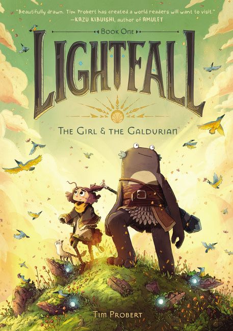 Lightfall: The Girl &amp; the Galdurian (Lightfall #1) by Tim Probert