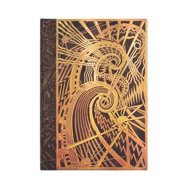 The Chanin Spiral: Midi Lined Journal (New York Deco)