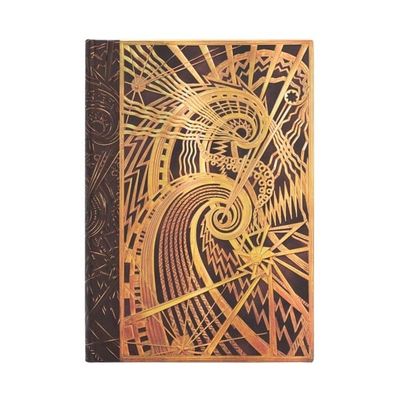 The Chanin Spiral: Midi Lined Journal (New York Deco)