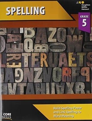 Core Skills Spelling Workbook Grade 5 by Steck-Vaughn