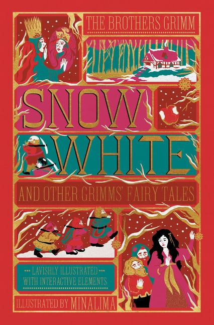 Snow White and Other Grimms&#39; Fairy Tales: Illustrated with Interactive Elements by Jacob and Wilhelm Grimm