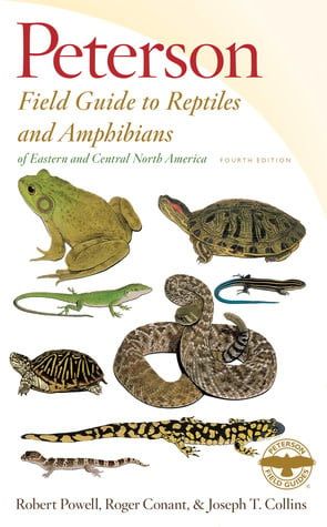 Peterson Field Guide to Reptiles and Amphibians Eastern Central North America (Peterson Field Guides #12) by Robert Powell, Roger Conant, Joseph T. Collins