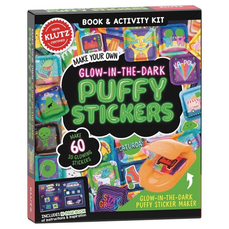 Klutz: Make Your Own Glow in the Dark Puffy Stickers