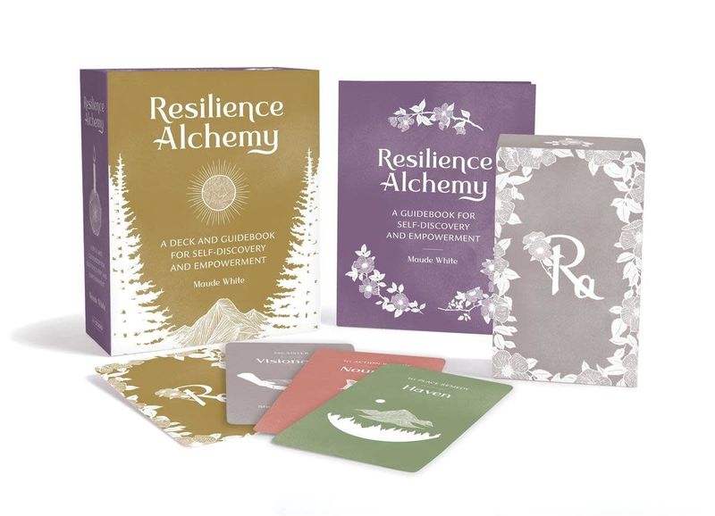 Resilience Alchemy: A Deck and Guidebook for Self-Discovery and Empowerment by Maude White