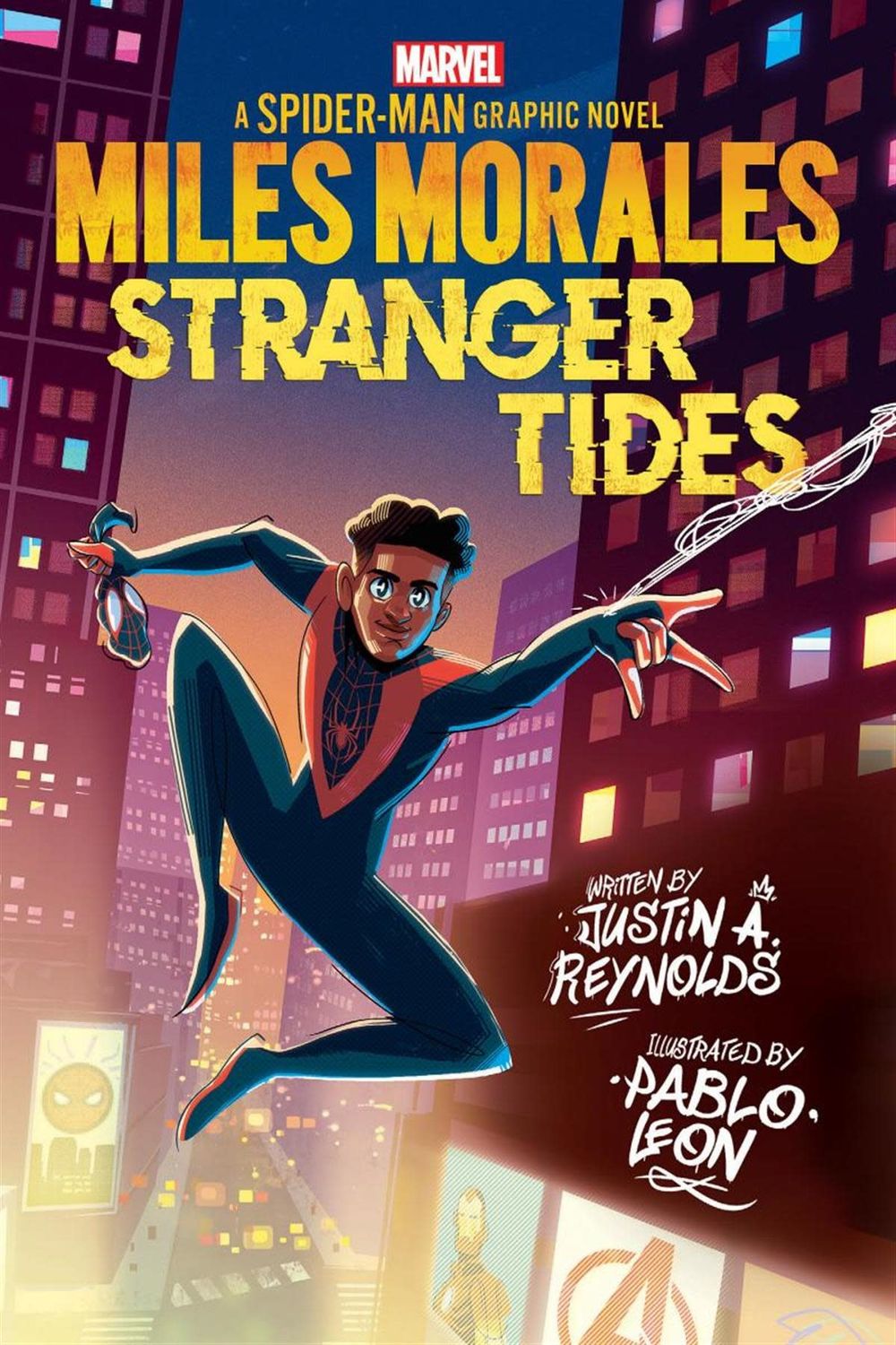 Stranger Tides (Miles Morales Graphic Novels #2) by Justin A. Reynolds, Pablo Leon