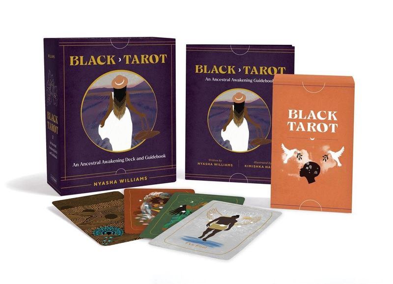 Black Tarot: An Ancestral Awakening Deck and Guidebook by: Nyasha Williams, Kimishka Naidoo