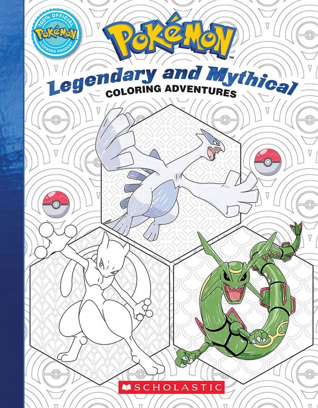 Pokémon Coloring Adventures #2: Legendary &amp; Mythical Pokémon by Scholastic