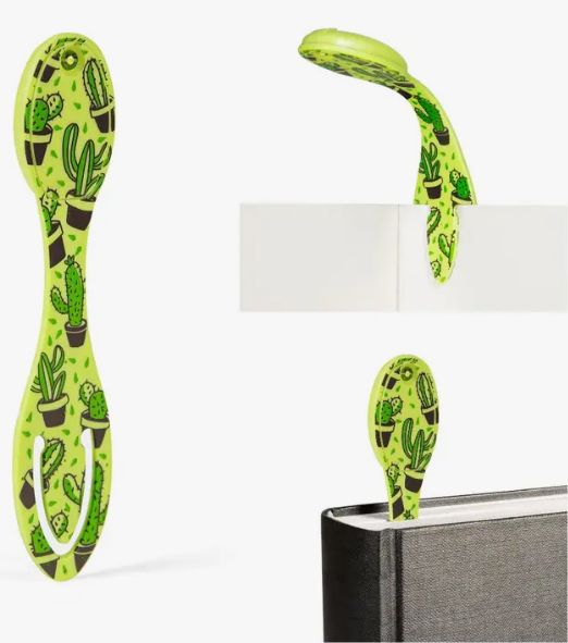 Flexilight Original LED 2 in 1 Reading Book Light/Bookmark - Cactus