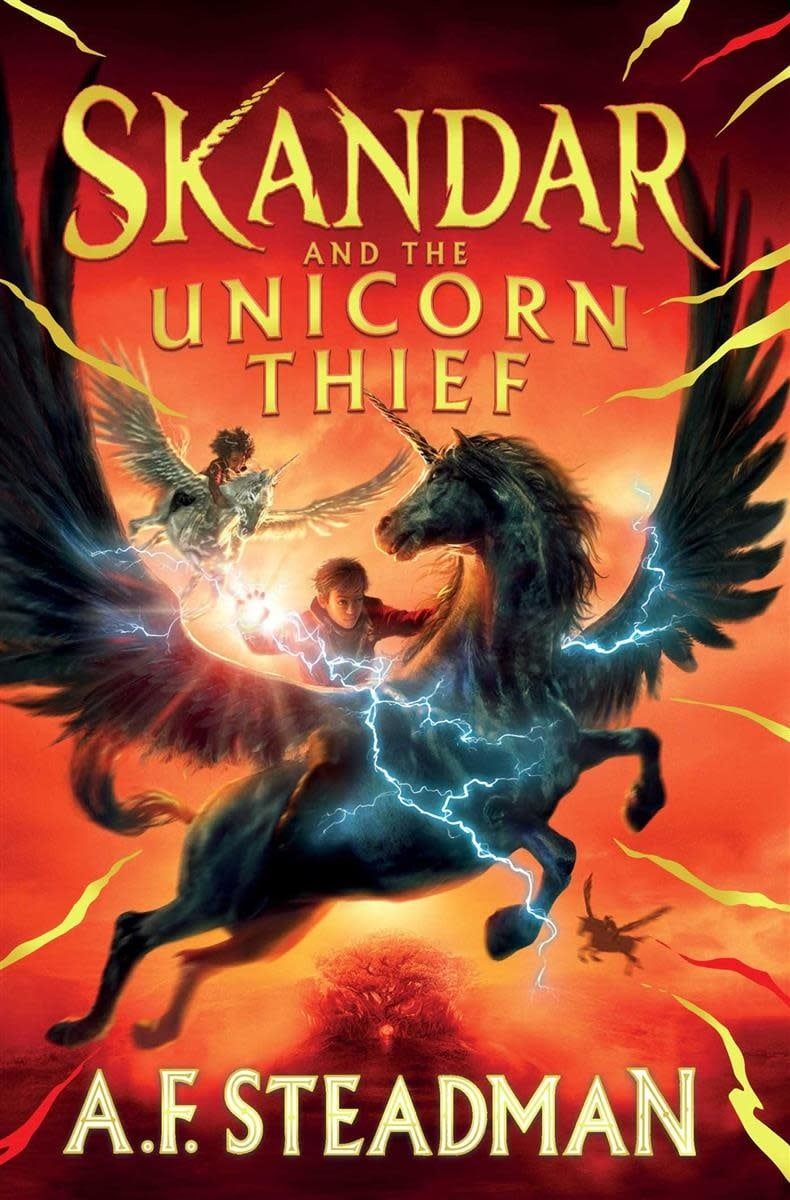 Skandar and the Unicorn Thief (Skandar #1) by A.F. Steadman