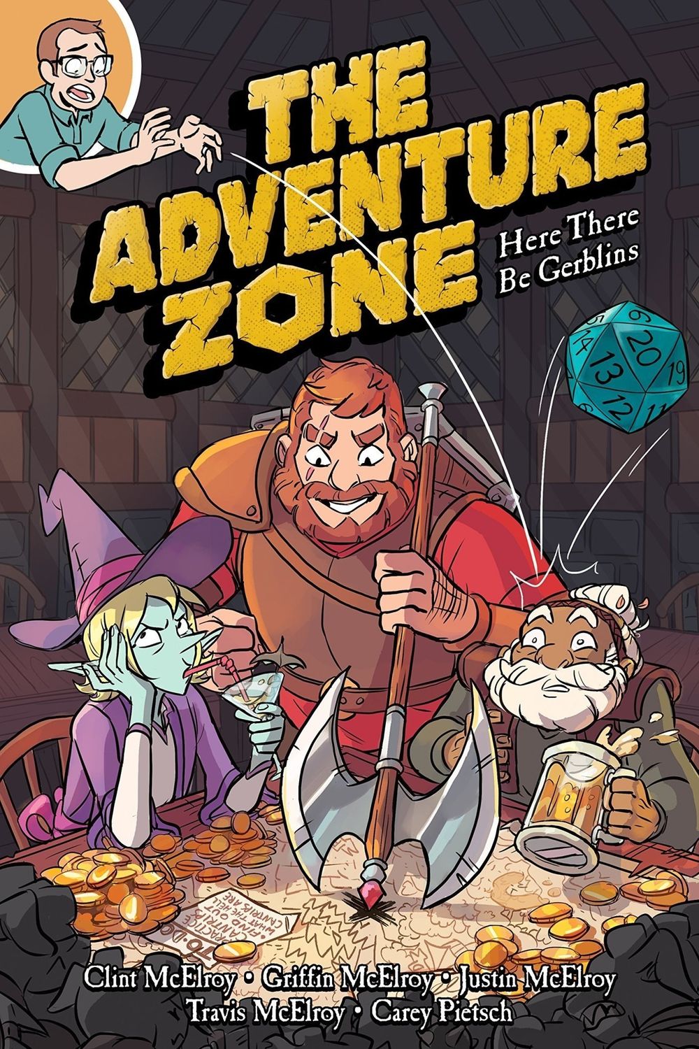 Here There Be Gerblins (Adventure Zone #1) by Clint McElroy, Griffin McElroy, Justin McElroy
