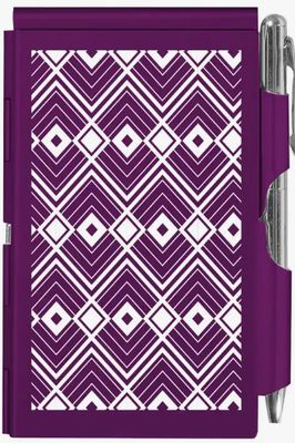 Purple Diamond Flip Note