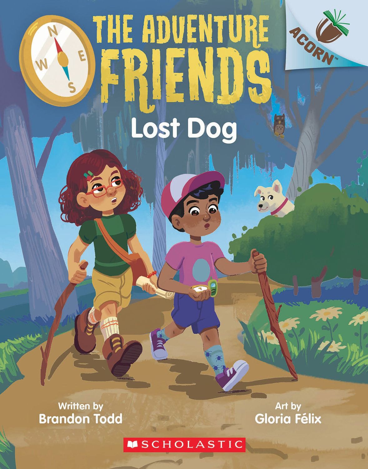 Lost Dog (The Adventure Friends #2) by Brandon Todd, Gloria Félix