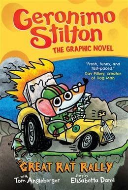 The Great Rat Rally: A Graphic Novel (Geronimo Stilton #3) by Geronimo Stilton, Tom Angleberger