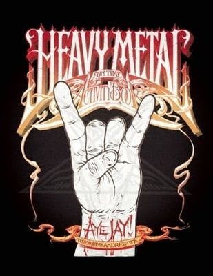 Heavy Metal Fun Time Activity Book by Aye Jay Morano