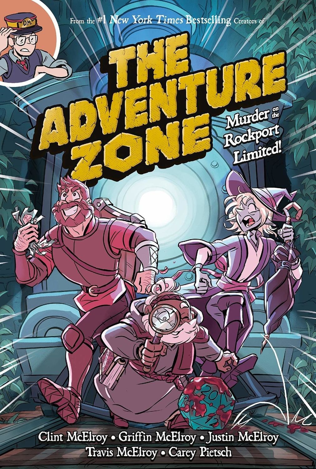 Murder on the Rockport Limited! (Adventure Zone #2) by Clint McElroy, Griffin McElroy, Justin McElroy