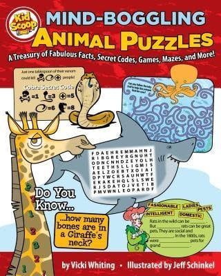 Mind-Boggling Animal Puzzles by Vicki Whiting, Jeff Schinkel