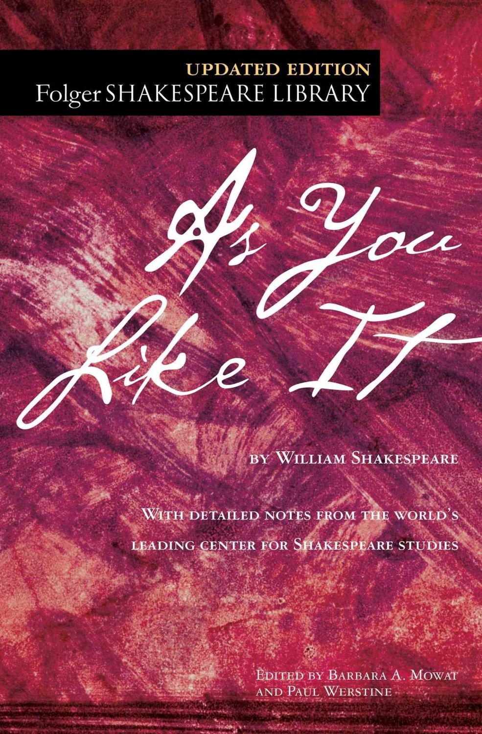 As You Like It by William Shakespeare