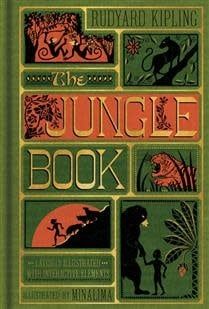 The Jungle Book (Illustrated with Interactive Elements) by Rudyard Kipling, MinaLima